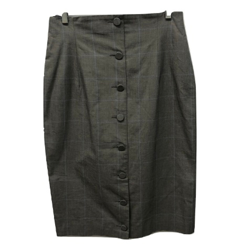 Off White “Main Label” Pencil Skirt, Size 10